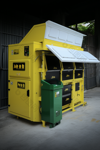 智能垃圾分类设备回收利用自然