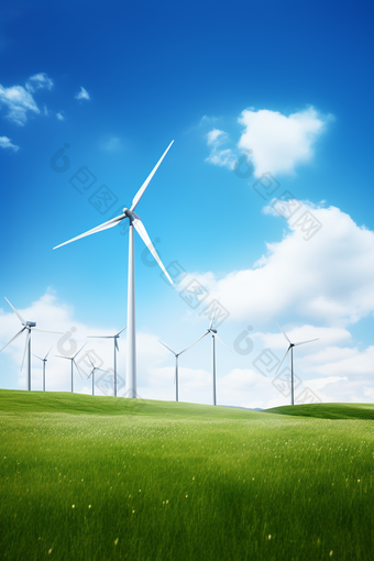 风能发电商业摄影