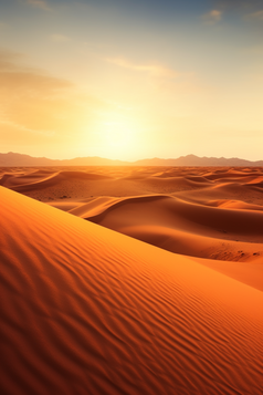沙漠风景大漠摄影图7