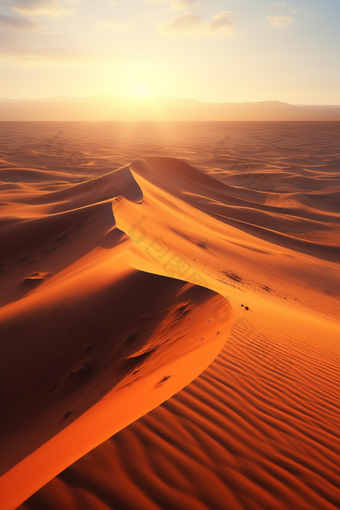 沙漠风景大漠自然风光生态
