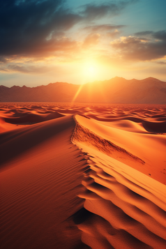 沙漠风景大漠摄影图5