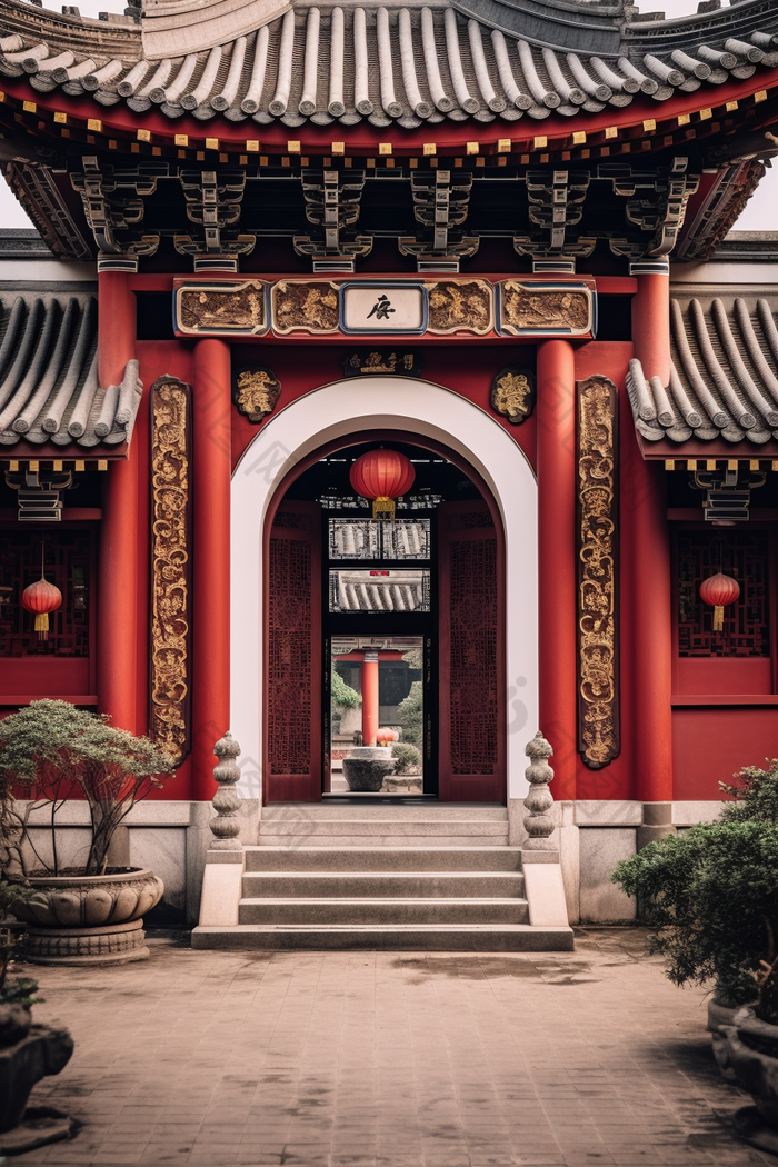 中国古代祠堂建筑民间文化风格
