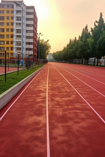 塑胶跑道跑道材质运动健身