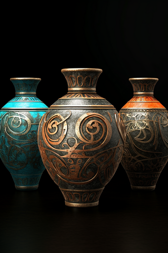 中国古代唐三彩瓷器瓷器艺术文化遗产