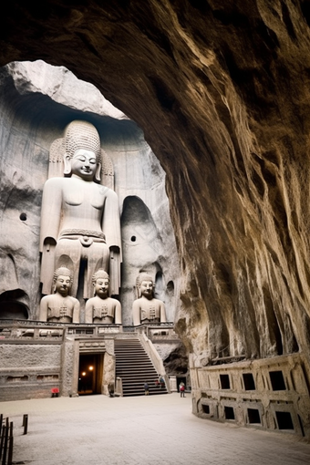 中国古代石窟建筑佛教文化丝绸之路