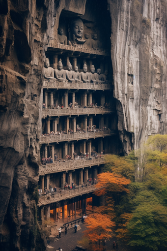 中国古代石窟建筑古代艺术佛教文化