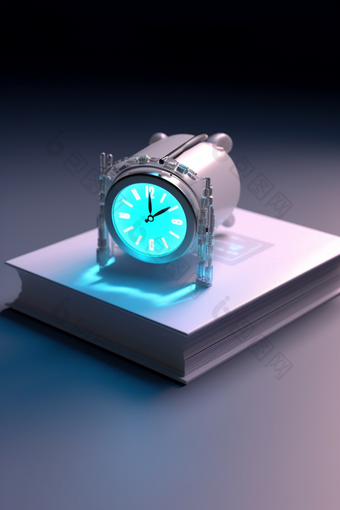高科技电子钟使用场景显示设备时钟
