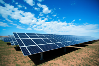 太阳能板发电天然