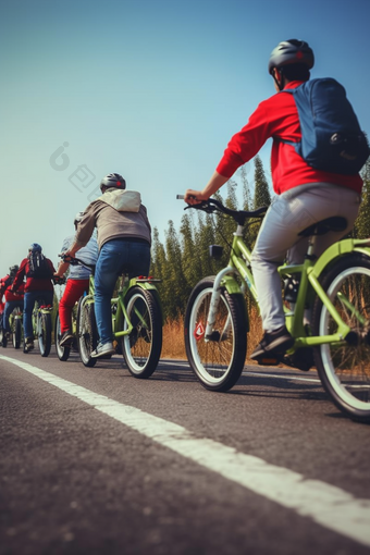 低碳出行活动骑行交通