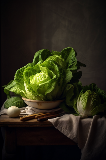 莴苣蔬菜绿色食材图片