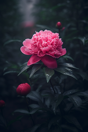 芍药花植物花园景观图片