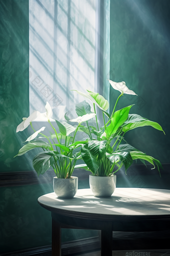 绿植盆栽植物办公室装饰图片