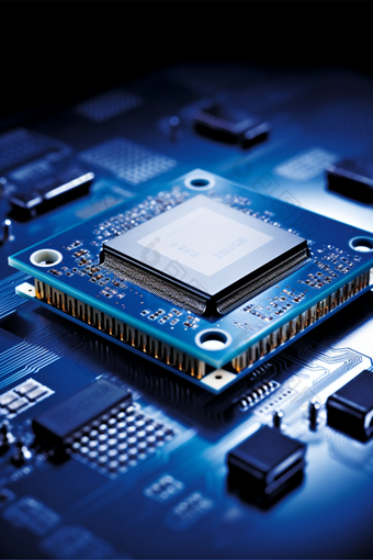 工业生产芯片主机板科技