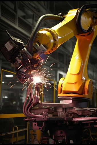 焊接机器人机器<strong>装置</strong>工业加工
