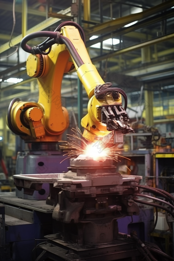 焊接机器人机器装置生产效率