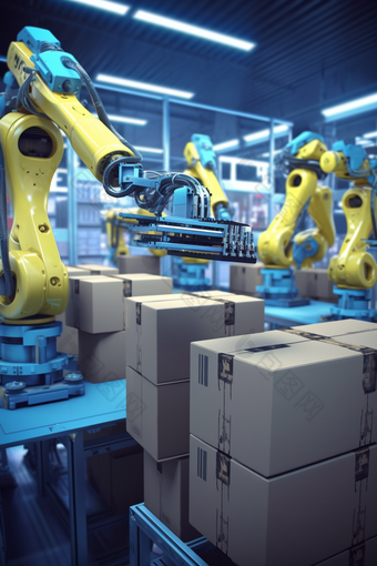 机器人搬运工业工业加工