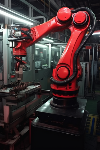 上下料机器人机器装置工业加工
