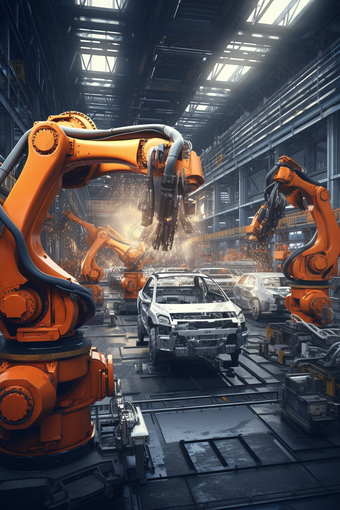 工业机器人生产线机器装置智能化