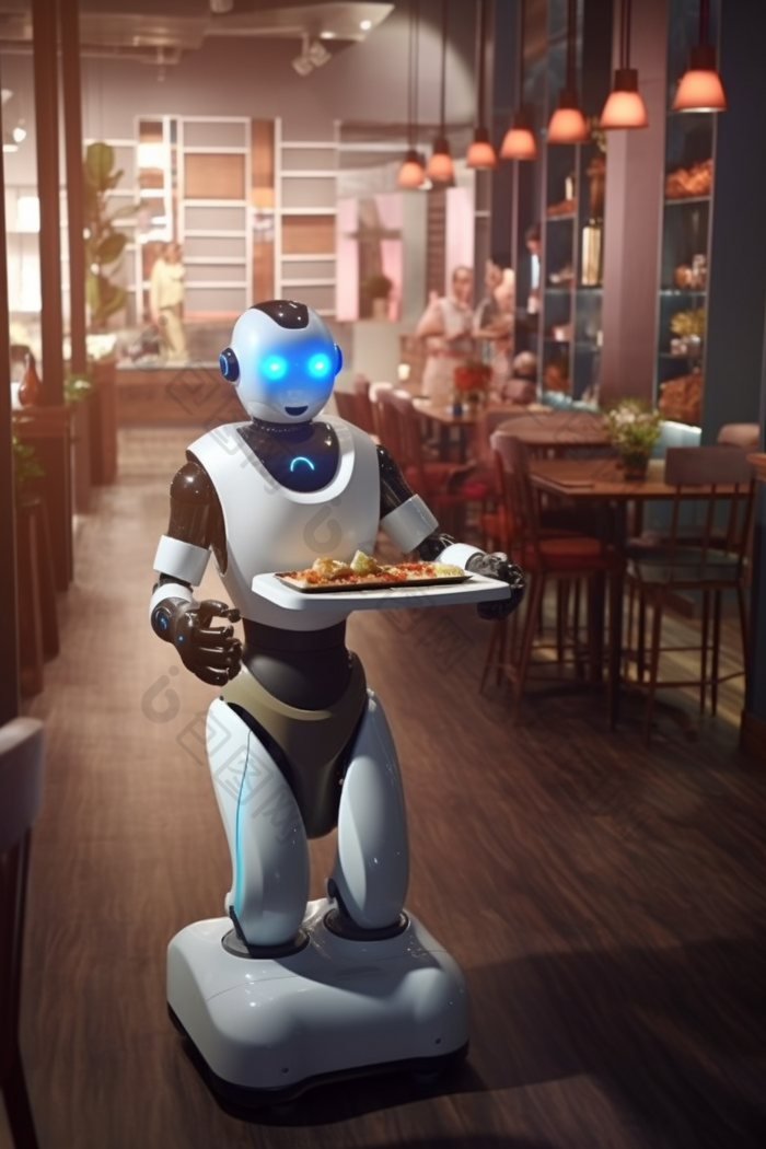 送餐机器人餐饮智能化