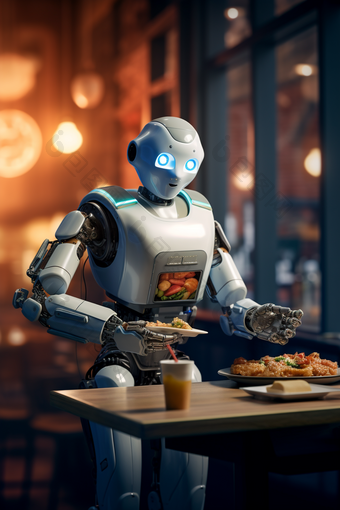 送餐机器人餐饮专业