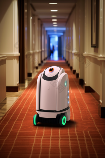 酒店服务机器人走廊辅助