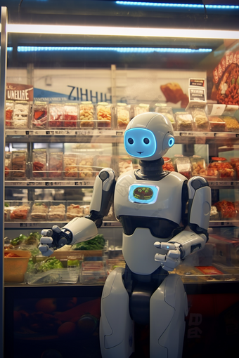 售货机器人消费智能化