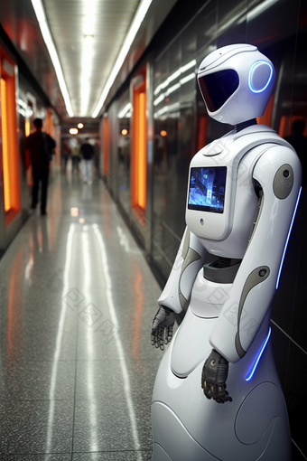 地铁服务机器人地铁机器人辅助