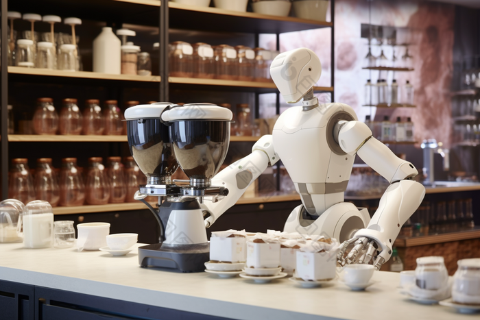 咖啡师机器人餐饮系统
