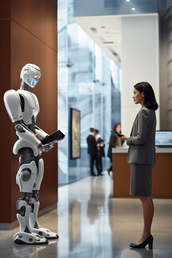 金融智能服务机器人金融机器人效率