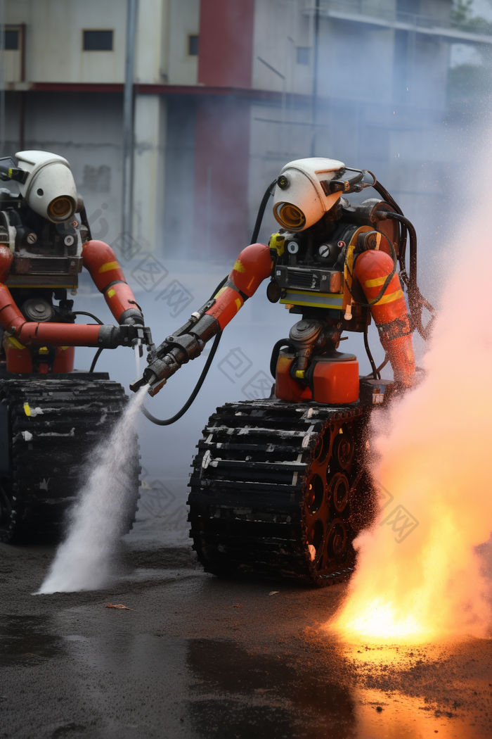 消防救援机器人服务机械