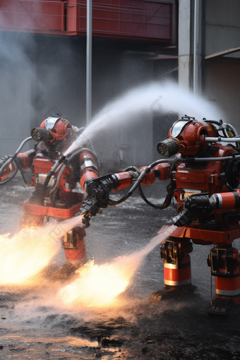 消防救援机器人智能化服务
