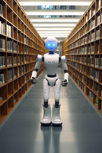 智能图书馆机器人智能化科技