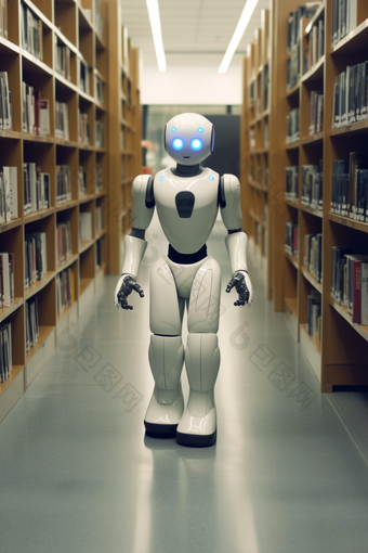 智能图书馆机器人服务效率