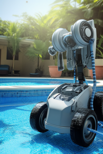 泳池清洁机器人智能化机械