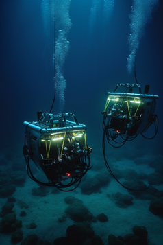 深海传感探测装备摄影图15