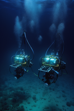 深海传感探测装备摄影图6