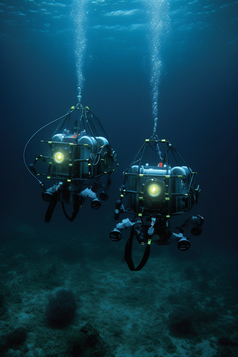 深海传感探测装备摄影图13