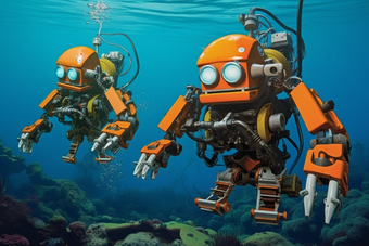 深海探测机器人探测器海洋