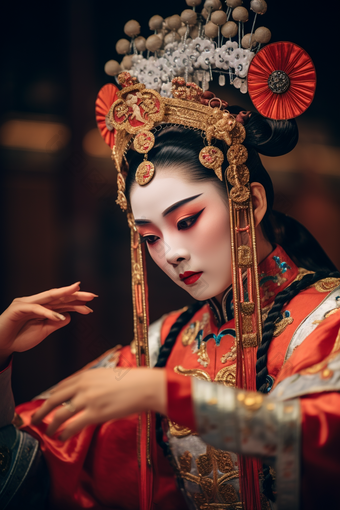 传统戏曲豫剧戏剧表演传统文化