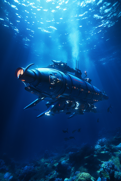 深海探测船摄影图6