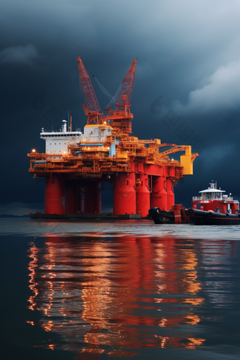 海上油气钻采平台石油技术