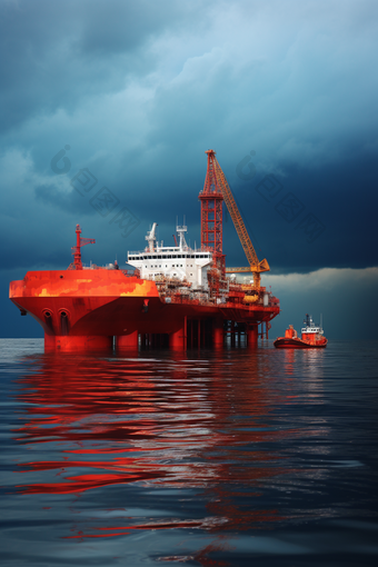 海上油气钻采平台天然气海域
