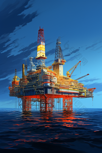 海上石油海上平台钻采技术