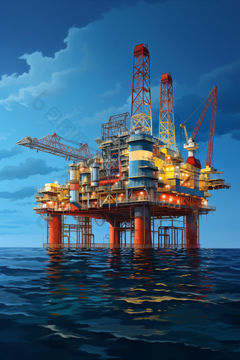 海上石油海上平台提取探索