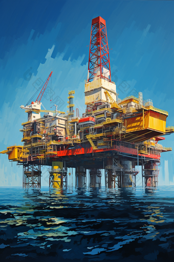 海上石油海上平台海域专业