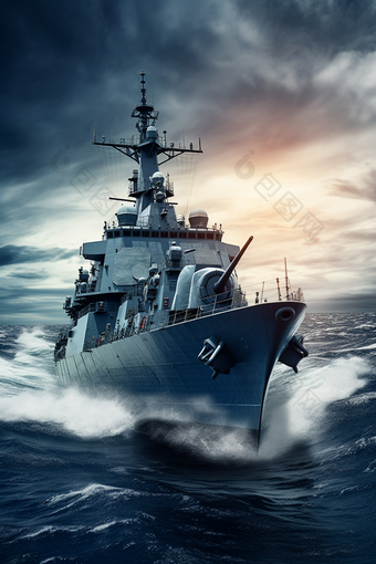 军舰海洋机械设备