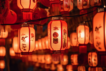 中国传统节日元宵节灯谜传统庆祝节庆活动