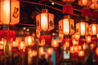 中国传统节日元宵节灯谜传统庆祝节日习俗