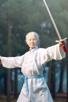中国传统舞剑摄影图6