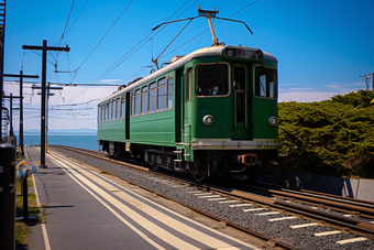 有轨电车<strong>轨道</strong>城市交通城市生活